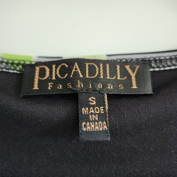 Picadilly Fashions Black and Striped Dress - Picture 5 of 6